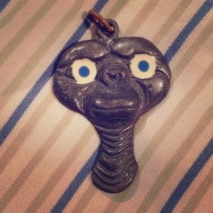 Pewter (?) E.T. Pendant